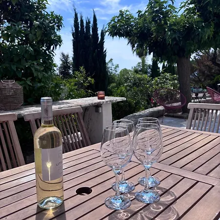Villa Aria Marina Piscine Et Vue Porticcio (Corsica)
